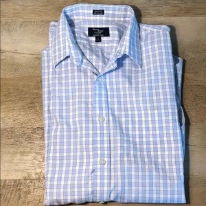 J crew long sleeve wrinkle free dress shirt
